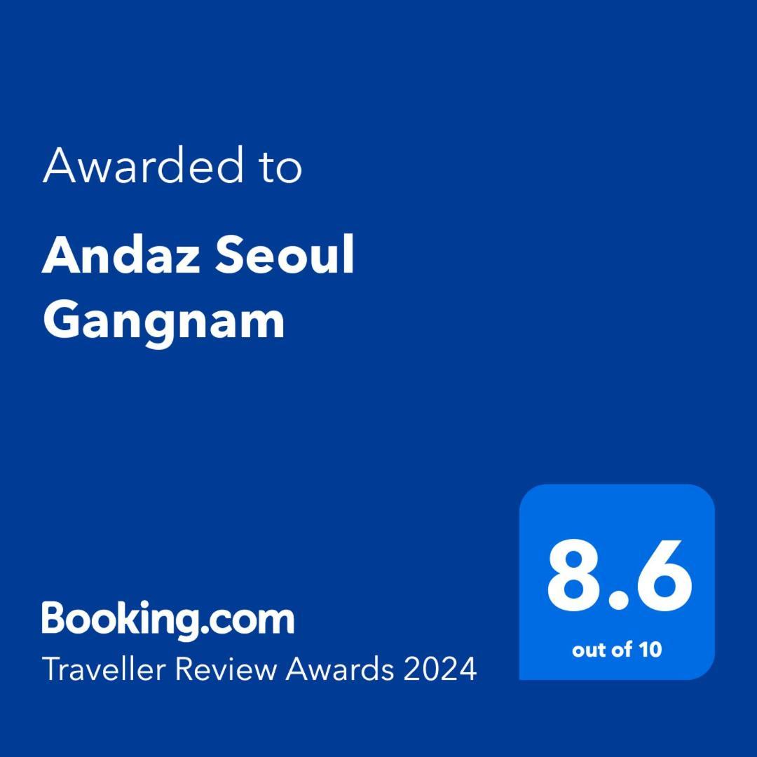 Hotel Andaz Seoul Gangnam, By Hyatt Zewnętrze zdjęcie